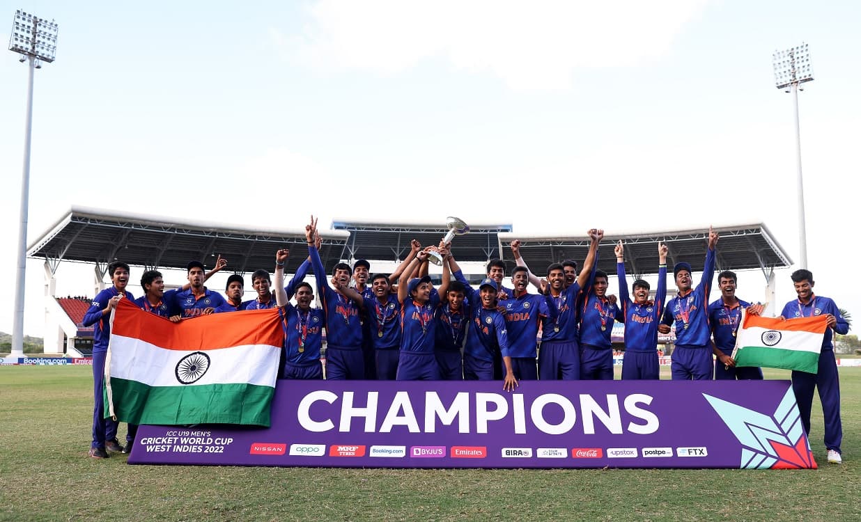 ICC U-19 World Cup 2022: All-Round India Outclass England; Clinch Record-Extending 5th Title